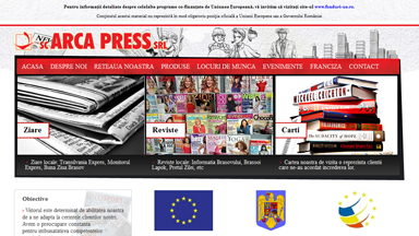 Web Design Brasov Arca Press