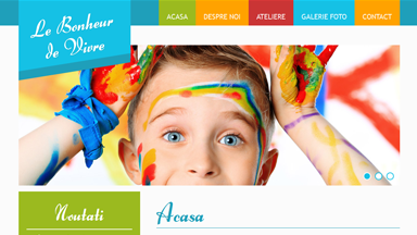 Web Design Brasov Le Bonheur de Vivre 