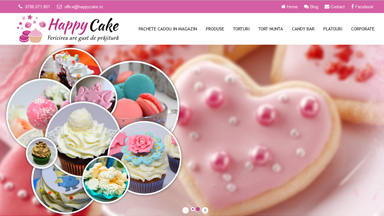 Web Design Brasov Cofetarie