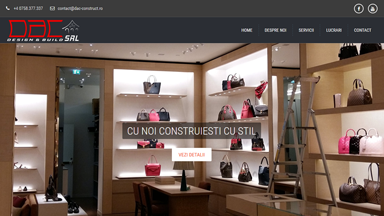 Web Design Brasov DAC Construct