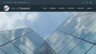 Web Design Brasov Folie de Geamuri