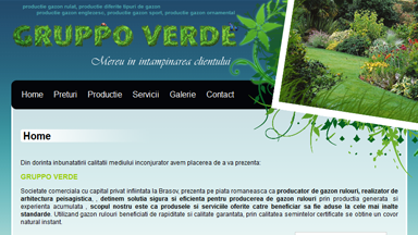 Web Design Brasov Amenajari Gazon