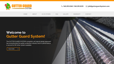 Web Design Brasov Gutter Guard