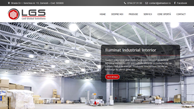 Web Design Brasov Iluminat Industrial