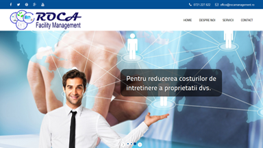 Web Design Brasov Roca Management