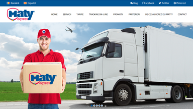 Web Design Brasov Maty Express