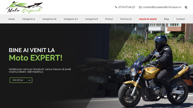 Web Design Brasov Moto Expert