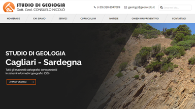 Web Design Cagliari Geologo Sardegna