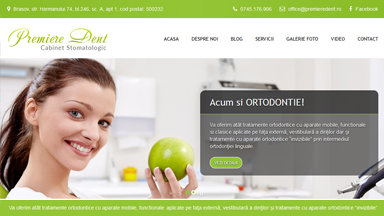 Web Design Brasov Premiere Dent