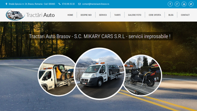 Web Design Brasov Tractari Auto